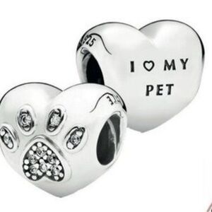 Pandora I Love My Pet Charm